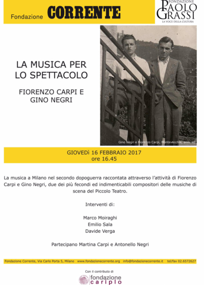 La Musica per lo Spettacolo