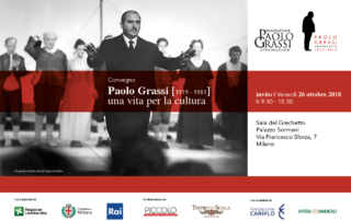 Invito convegno "Paolo Grassi. Una vita per la cultura"